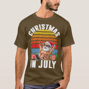 Kerstmis in juli jongens Tropisch Hawaii T-shirt