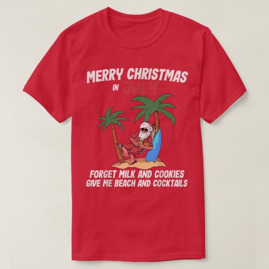 Kerstmis in juli jongstleden kerstfeest Mannen Vac T-shirt (Design voorkant)