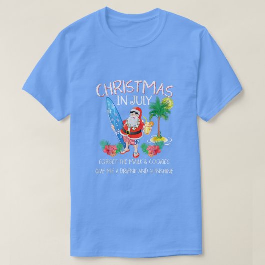 Kerstmis in juli jongstleden kerstfeest Mannen Vac T-shirt (Design voorkant)
