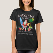 Kerstmis in juli jongstleden t-shirt (Voorkant)