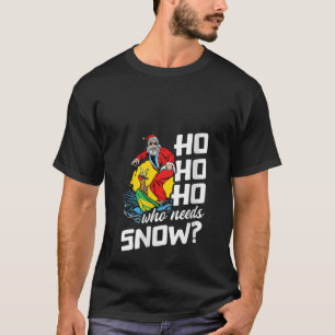 Kerstmis in juli jongstleden tijdens het kerstfees t-shirt