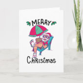 Kerstmis in juli kaart (Voorkant)