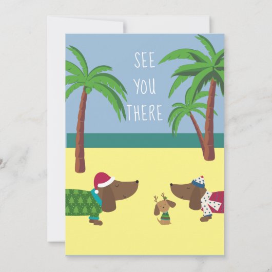 Kerstmis in juli kaart (Achterkant)