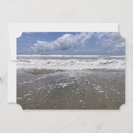 Kerstmis in juli Kerstfeest Kaart (Achterkant)