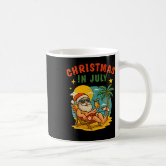 Kerstmis in juli Kerstman Zomer Kerstmis in juli S Koffiemok