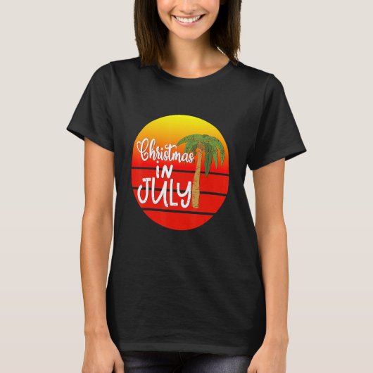 Kerstmis in juli Kerstmis in juli T-shirt (Voorkant)