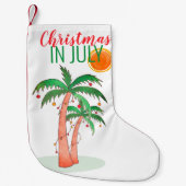 Kerstmis in juli kerstmis kleine kerstsok (Voorkant)