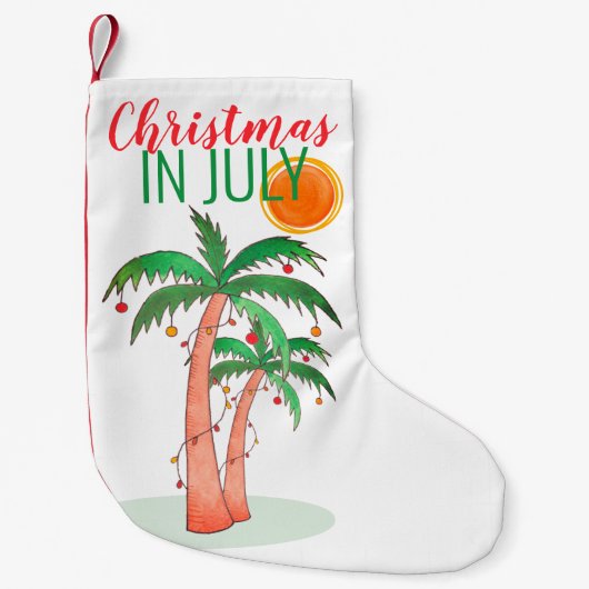 Kerstmis in juli Kerststrump Kleine Kerstsok (Voorkant)