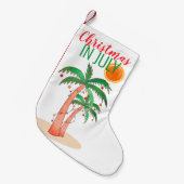 Kerstmis in juli Kerststrump Kleine Kerstsok (Voorkant (Hangend))