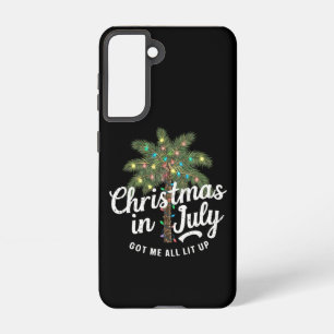 Kerstmis in juli maakte me helemaal opgewonden samsung galaxy hoesje