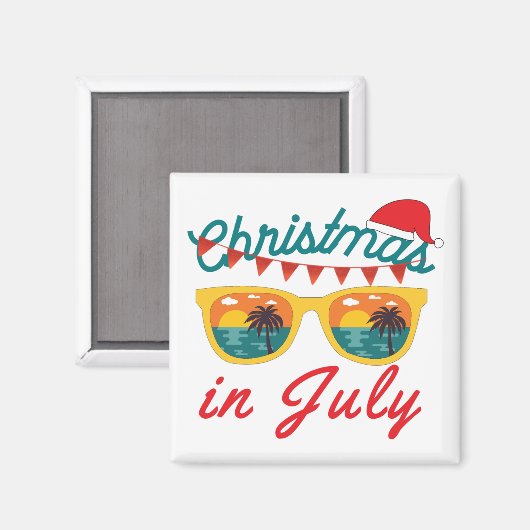Kerstmis in juli magneet