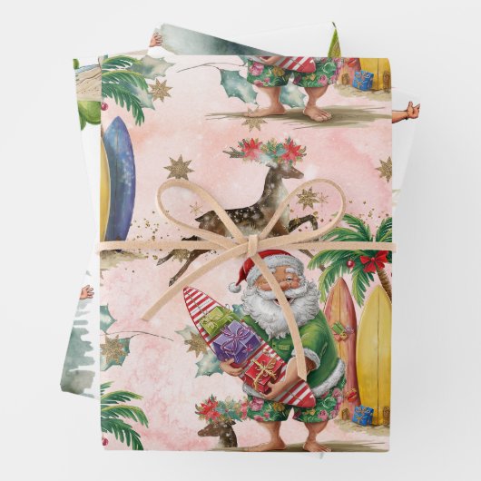 Kerstmis in juli met DE KLAAS   Inpakpapier Vel (In situ)