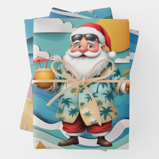 Kerstmis in juli met DE KLAAS Inpakpapier Vel (In situ)