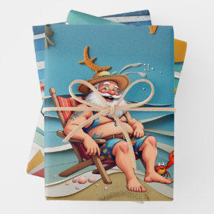 Kerstmis in juli met KLAUSJE Inpakpapier Vel