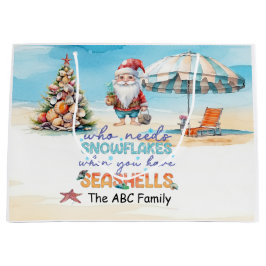 Kerstmis in juli met SANTA CLAUS Groot Cadeauzakje