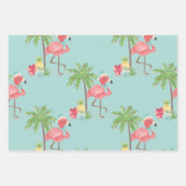 Kerstmis in juli met SANTA CLAUS Inpakpapier Vel (Voorkant 3)