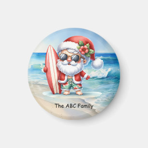 Kerstmis in juli met SANTA CLAUS Magneet
