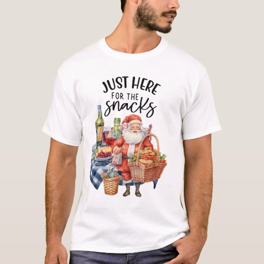 Kerstmis in juli met SINTERKLAAS Strand T-shirt (Voorkant)