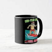 Kerstmis in juli midden jaar mok (Voorkant rechts)