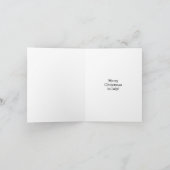 Kerstmis in juli nog steeds stout feestdagen kaart (Binnen)