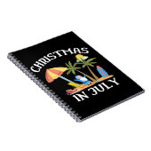 Kerstmis in juli notitieboek (Rechterzijde)