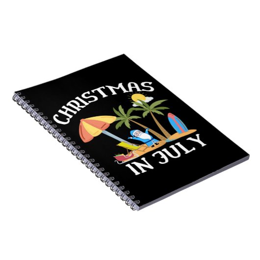 Kerstmis in juli notitieboek (Rechterzijde)