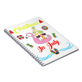 Kerstmis in juli notitieboek (Rechterzijde)