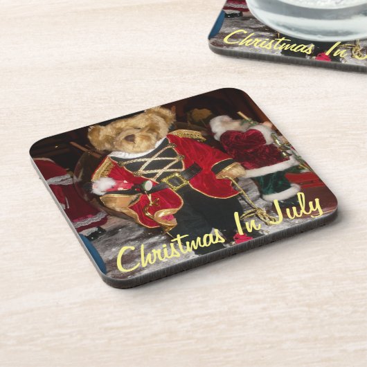 Kerstmis in juli Onderzetter (Linkerzijde)