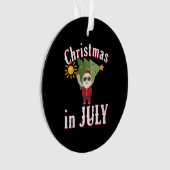 Kerstmis in juli ornament (voorkant)