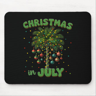 Kerstmis In Juli Palmboom Hawaii Strand Zomer Vaka Muismat
