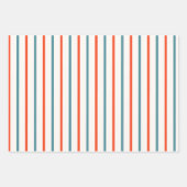 Kerstmis in juli palmboom, zomer Santa & Lines Inpakpapier Vel (Voorkant 3)