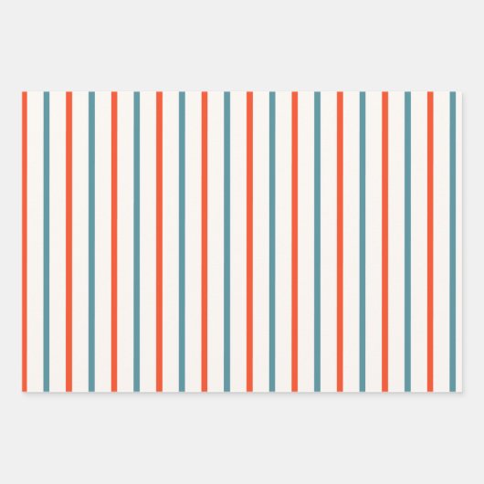 Kerstmis in juli palmboom, zomer Santa & Lines Inpakpapier Vel (Voorkant 3)