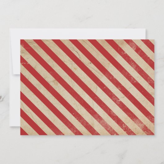 Kerstmis in juli partijuitnodiging kaart (Achterkant)