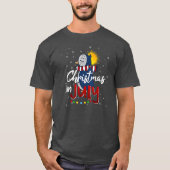 Kerstmis in juli Penguin Hawaiian Summer T-shirt (Voorkant)
