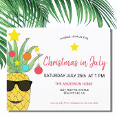 Kerstmis in juli Pineappel Party