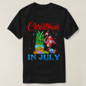 Kerstmis in juli: Pineappelboom T-shirt (Design voorkant)