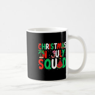 Kerstmis In Juli Ploeg Grappige Zomer Xmas Mannen Koffiemok