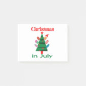 Kerstmis in juli post-it® notes (Voorkant)