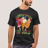 Kerstmis in juli Santa Beach zomer met kabouters T-shirt (Voorkant)