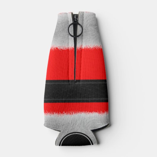 Kerstmis in juli Santa Beer Flesjeskoeler (Achterkant)