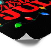 Kerstmis in juli Santa Hat Sunbril Cele Poster (Hoek)