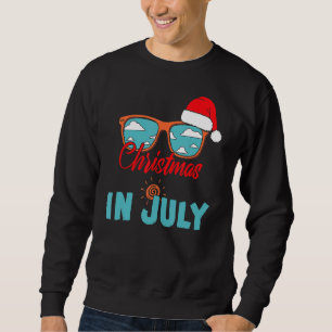Kerstmis in juli Santa Hat Sunbril Vaca Trui