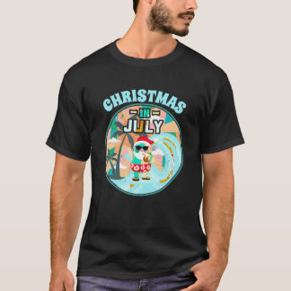 Kerstmis in juli Shirt Beach Summer Vacant