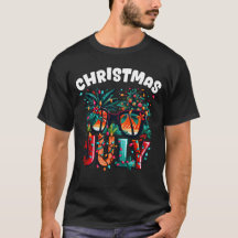 Kerstmis in juli Shirt | Zomer Beach Vakantie