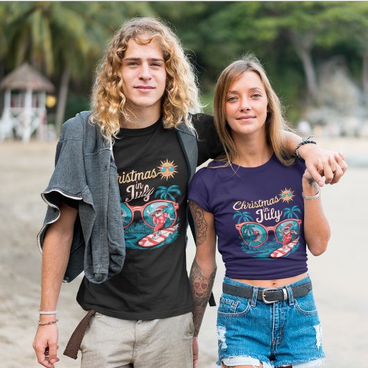 Kerstmis in juli Shirt, zomer Sinterklaas T-shirt
