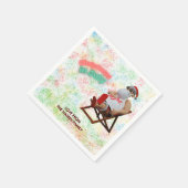 Kerstmis in juli Sinterklaas Servet (Hoek)