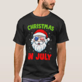 Kerstmis in juli Sinterklaas Zomer T-shirt (Voorkant)