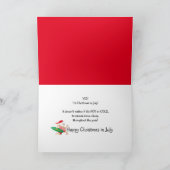 Kerstmis in juli  Sinterpak Surfing Kaart (Binnen)