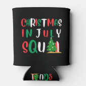 Kerstmis in juli Squad Blikjeskoeler (Achterkant)