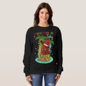 Kerstmis in juli Surf Melon Ice Cream Trui (Voorkant volledig)